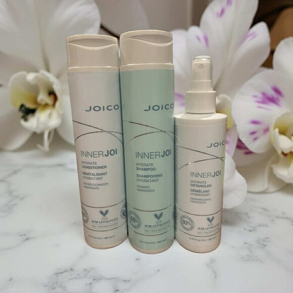 Joico InnerJoi Hydrate Trio – Shampoo, Conditioner & Detangler - Picture 1 of 4